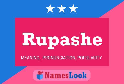 Rupashe Name Poster