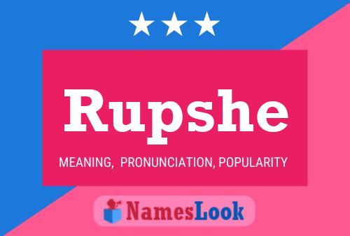 Rupshe Name Poster