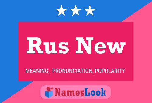 Rus New Name Poster