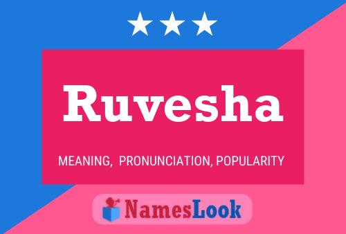 Ruvesha Name Poster