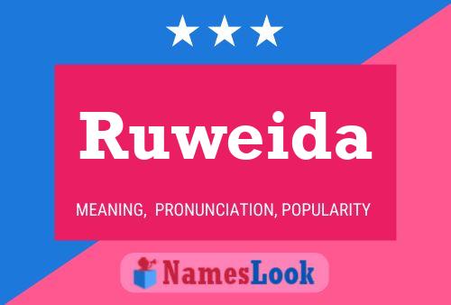 Ruweida Name Poster