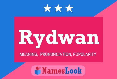 Rydwan Name Poster