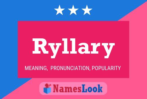 Ryllary Name Poster