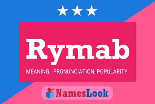 Rymab Name Poster