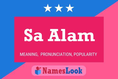 Sa Alam Name Poster