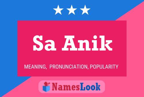 Sa Anik Name Poster