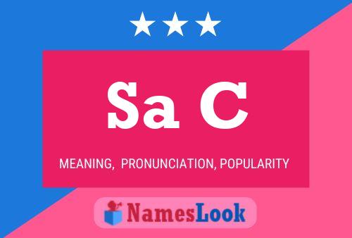 Sa C Name Poster