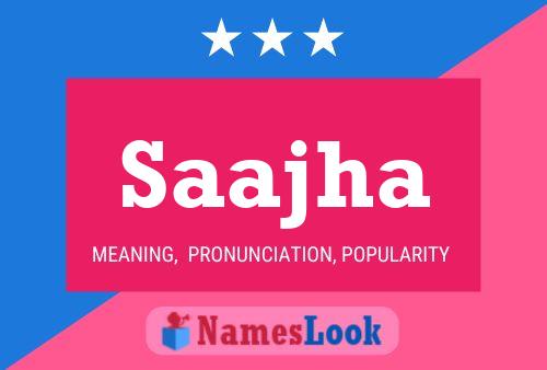 Saajha Name Poster