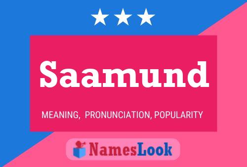 Saamund Name Poster