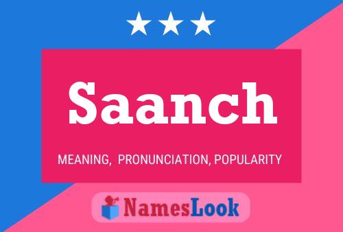 Saanch Name Poster