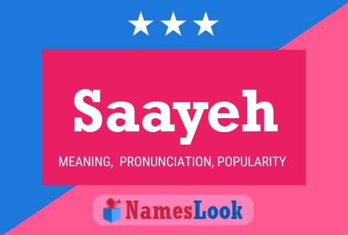 Saayeh Name Poster