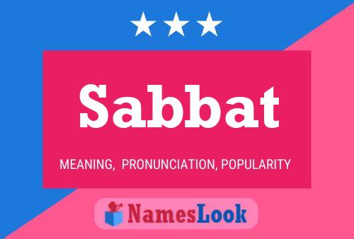 Sabbat Name Poster