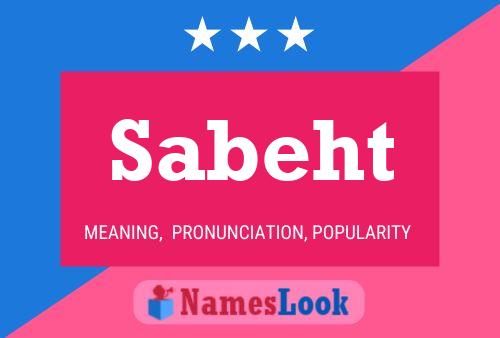 Sabeht Name Poster