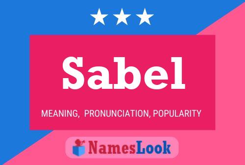 Sabel Name Poster