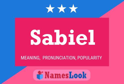 Sabiel Name Poster