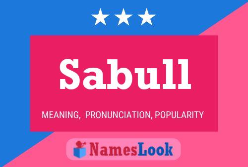 Sabull Name Poster