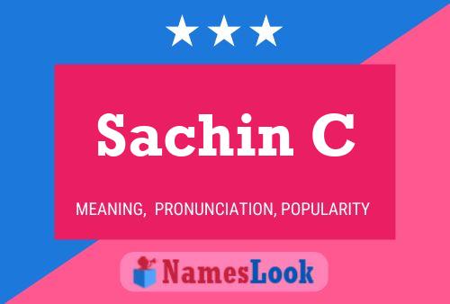 Sachin C Name Poster