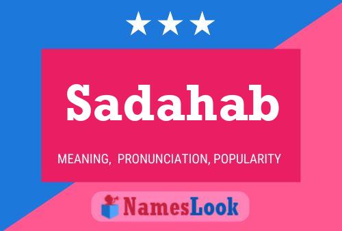 Sadahab Name Poster