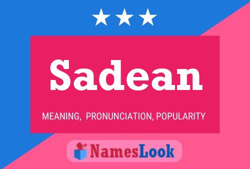 Sadean Name Poster