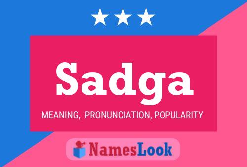 Sadga Name Poster