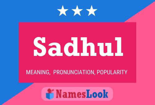 Sadhul Name Poster