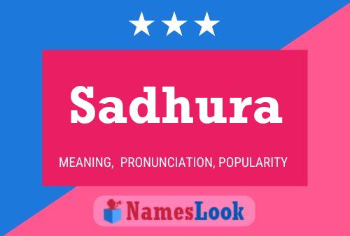 Sadhura Name Poster