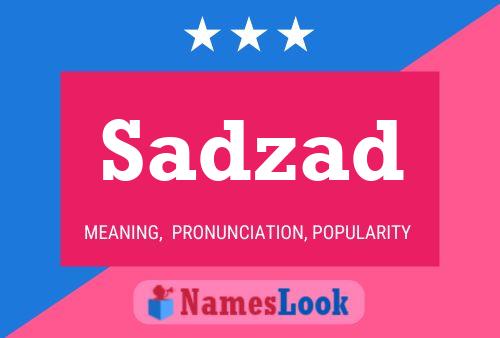 Sadzad Name Poster