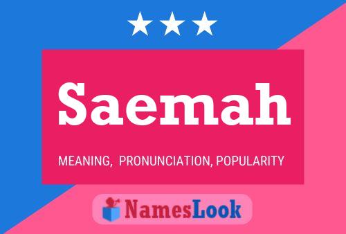 Saemah Name Poster