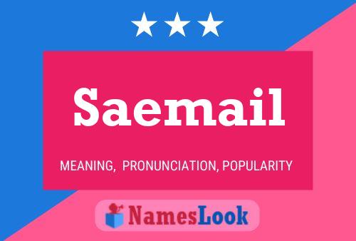 Saemail Name Poster