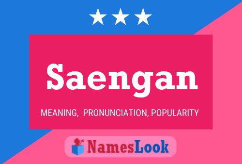 Saengan Name Poster