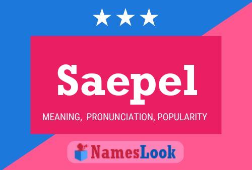 Saepel Name Poster