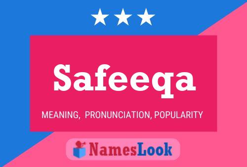 Safeeqa Name Poster