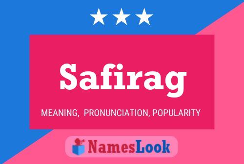 Safirag Name Poster