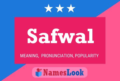 Safwal Name Poster