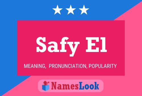 Safy El Name Poster