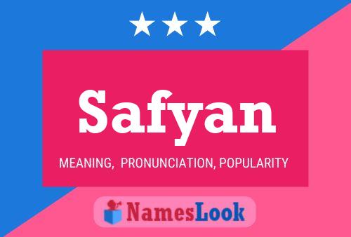 Safyan Name Poster