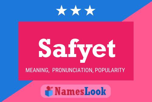 Safyet Name Poster