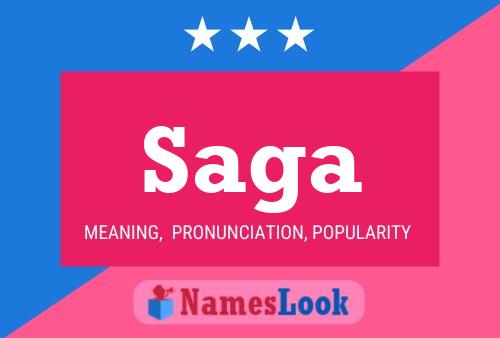 Saga Name Poster