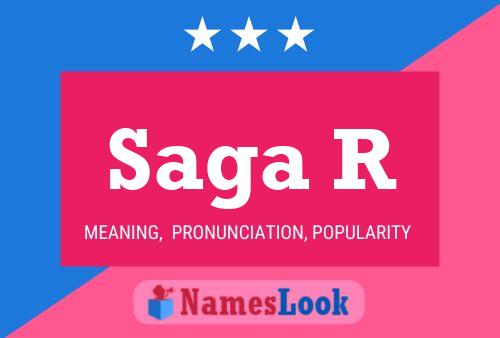 Saga R Name Poster