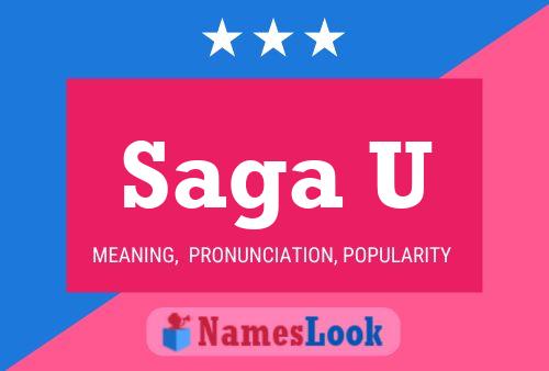 Saga U Name Poster