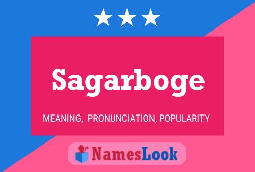 Sagarboge Name Poster