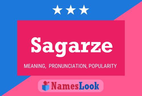 Sagarze Name Poster