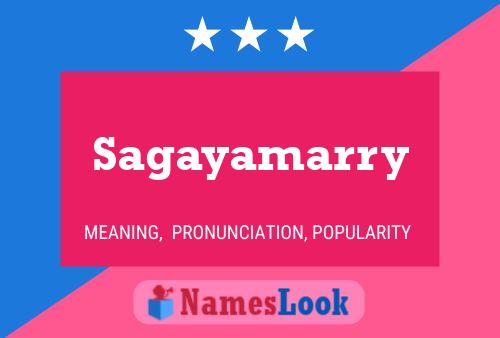 Sagayamarry Name Poster