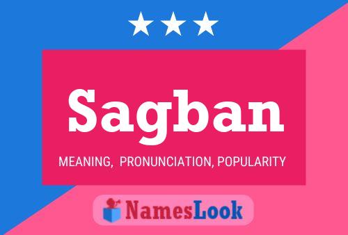 Sagban Name Poster