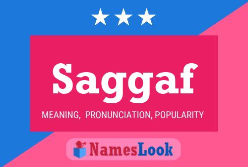 Saggaf Name Poster