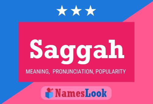 Saggah Name Poster