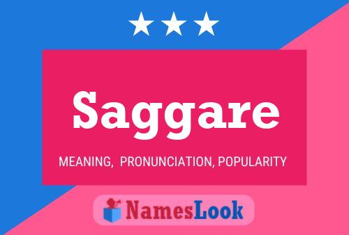 Saggare Name Poster