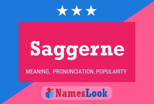 Saggerne Name Poster