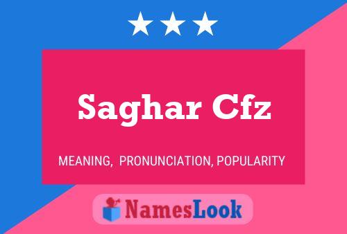 Saghar Cfz Name Poster