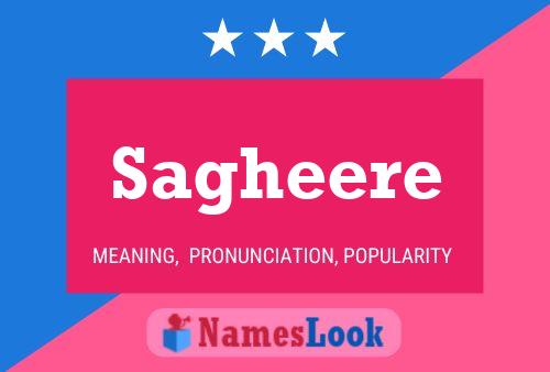 Sagheere Name Poster